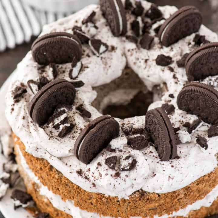 Oreo Angel Food Cake