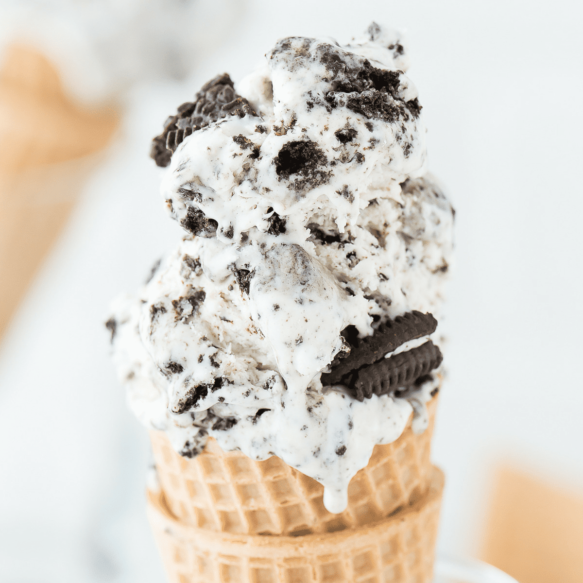 Oreo Ice Cream - 3 ingredient EASY oreo ice cream