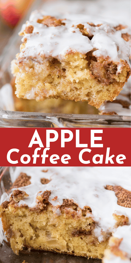 Apple Coffee Cake with Sour Cream - The First Year