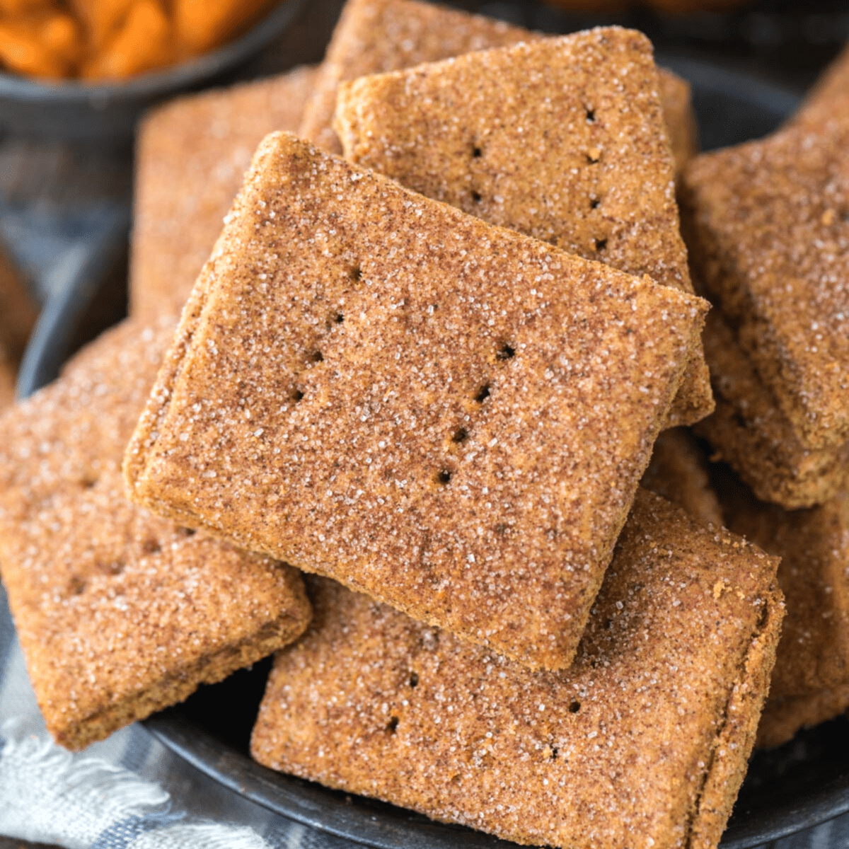 Pumpkin Graham Crackers