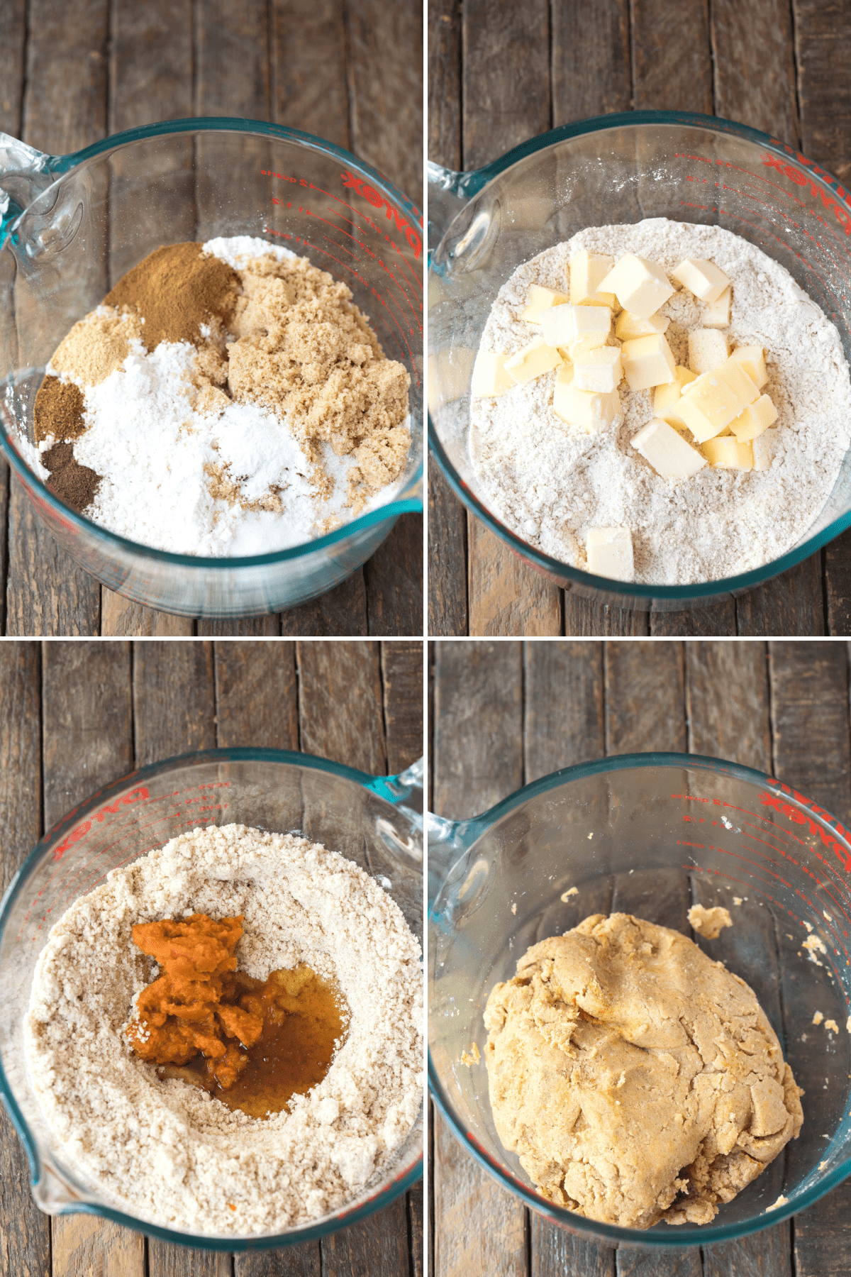 how to make pumpkin graham crackers with ingredients collage