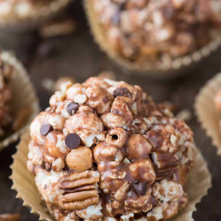 Turtle Popcorn Balls
