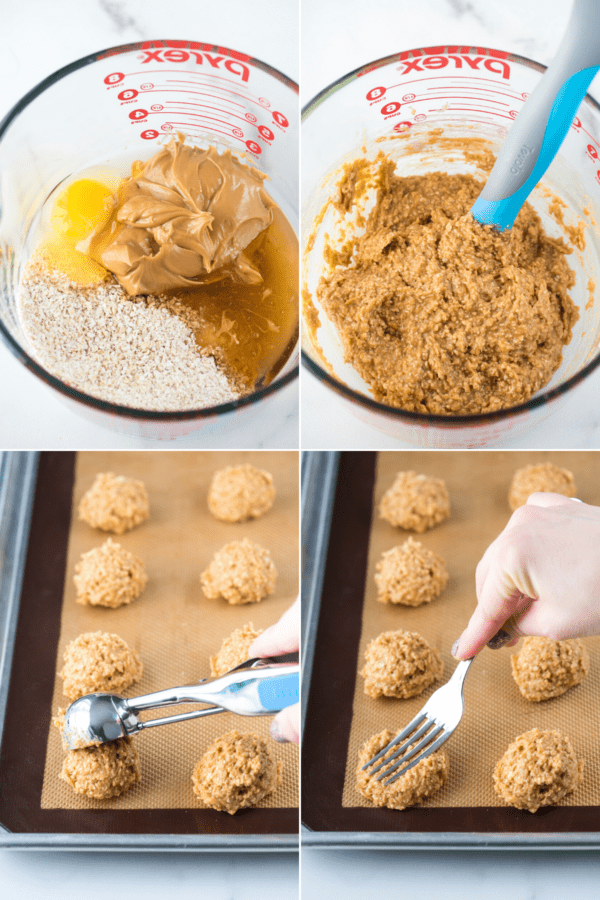 how to make healthy peanut butter cookies
