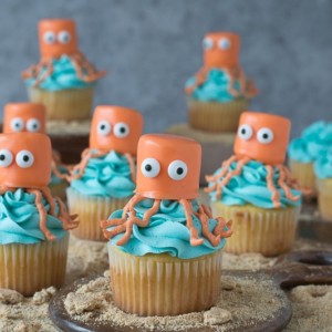 Gummy Octopus Cupcakes: A Fun Treat for the Family