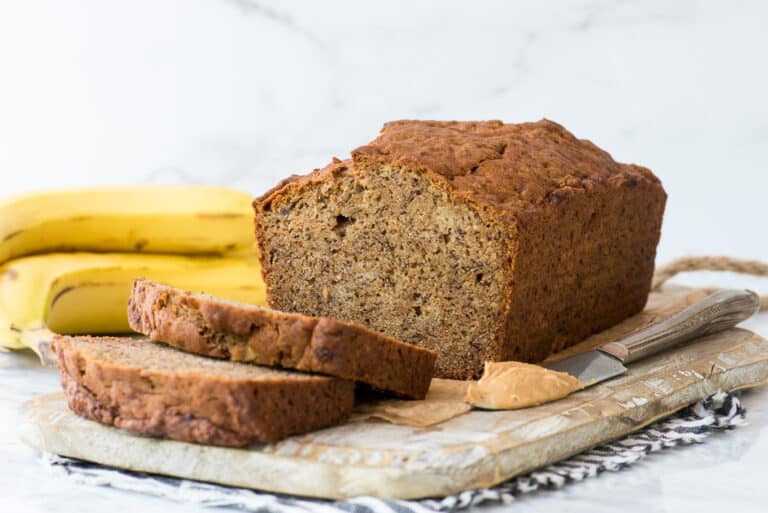 Banana Peanut Butter Bread Recipe - The First Year