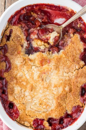 Cherry Dump Cake Recipe - The First Year