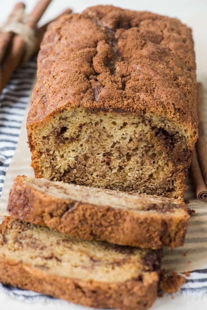 Swirl Cinnamon Bread - The First Year