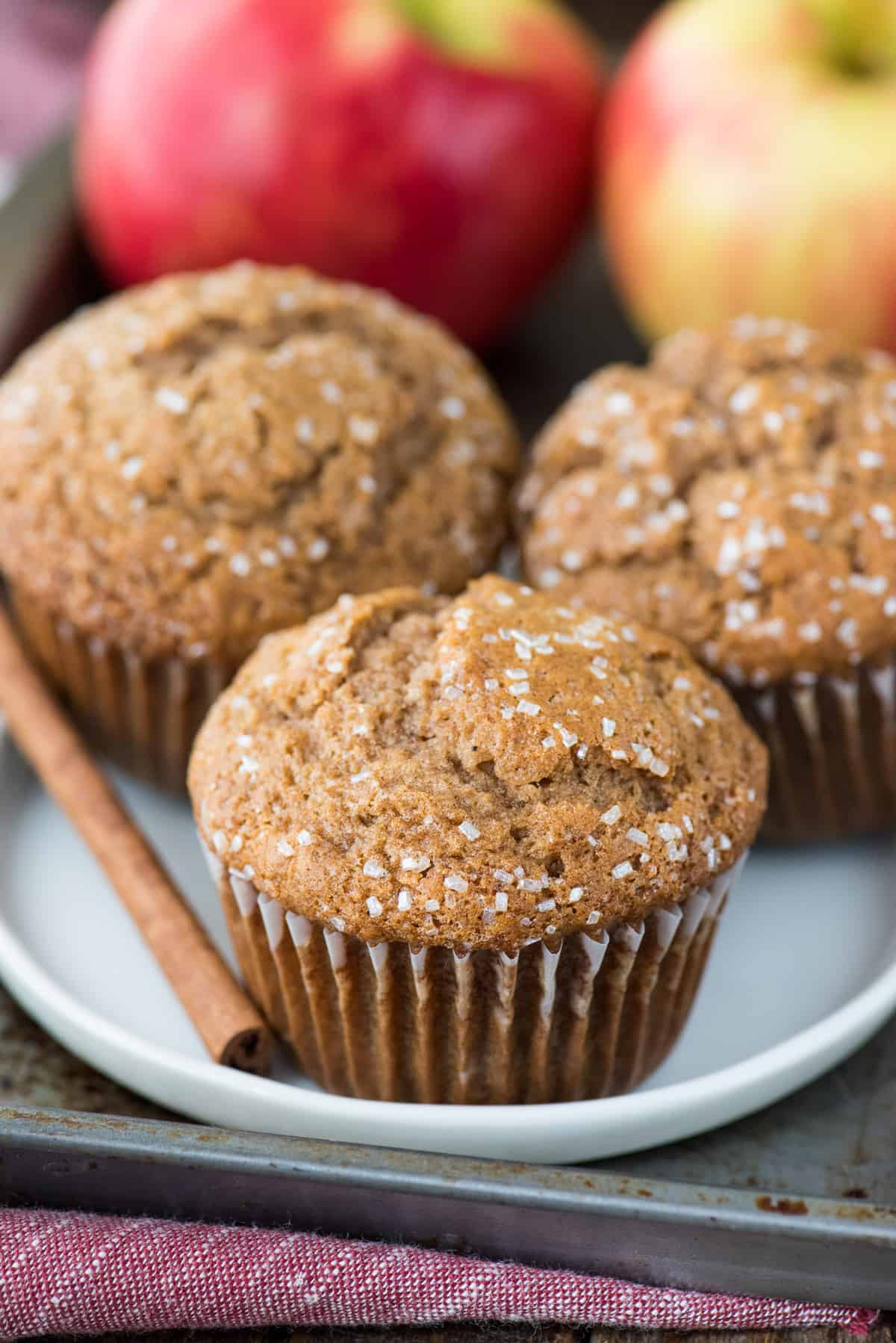 Applesauce Muffins 10 Ingredients And Domed Muffin Tops 