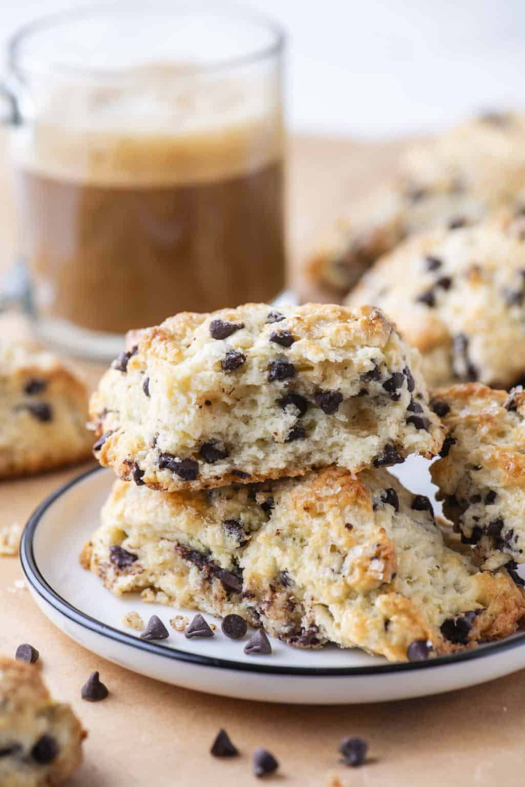 Recipe For Chocolate Chip Scones - The First Year