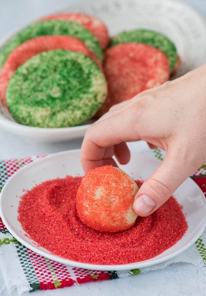 Christmas Sugar Cookies 15 min prep, no chilling, easy recipe!