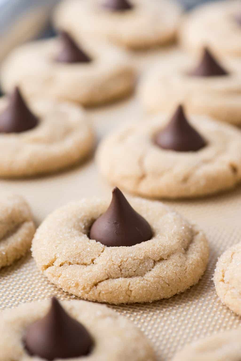Recipe for Peanut Butter Blossom Cookies The First Year