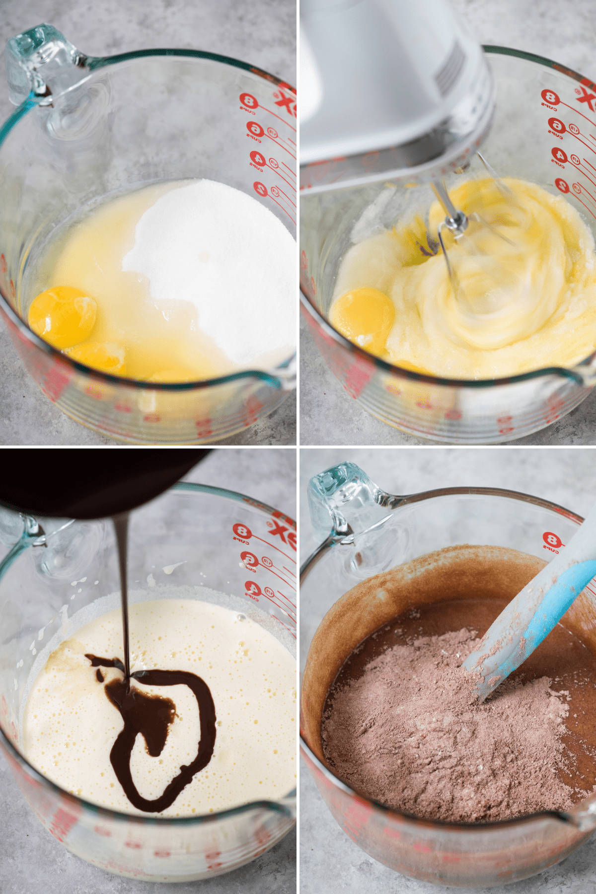 how to make homemade brownies collage