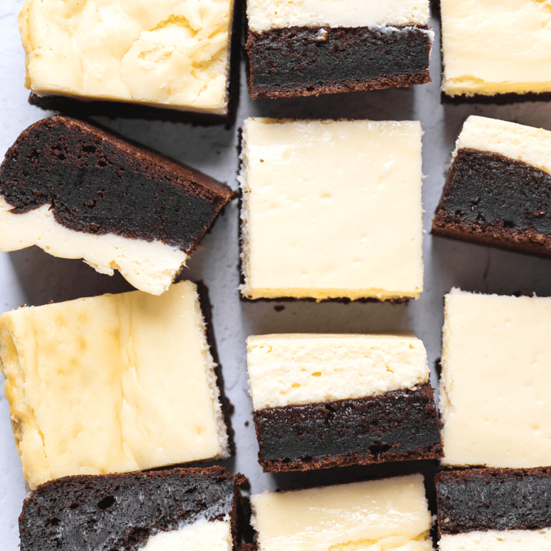 Cheesecake Topped Brownies