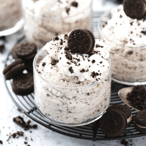 Oreo Mousse - easy Oreo dessert, only 3 ingredients!