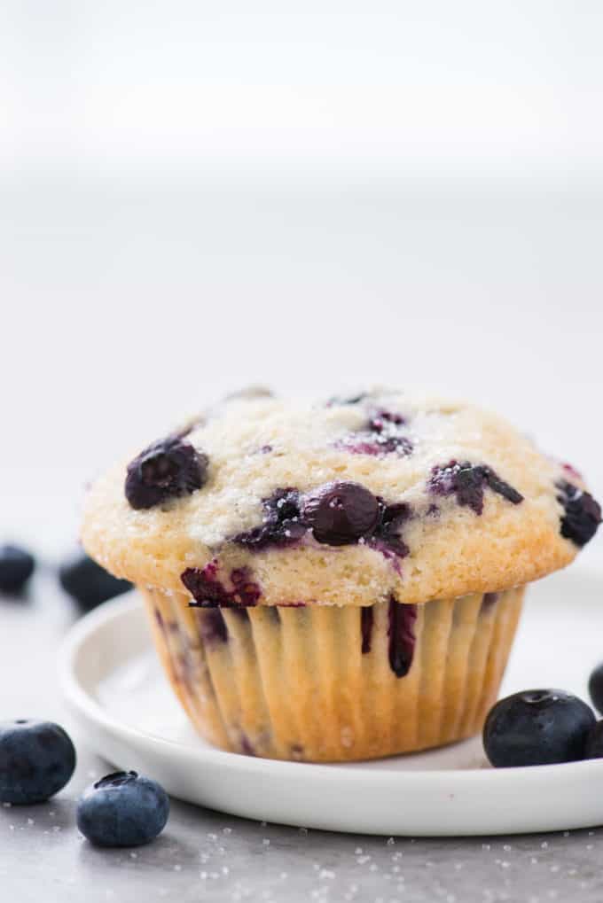 Blueberry Muffins Easy Blueberry Muffins With Fresh Or Frozen Blueberries