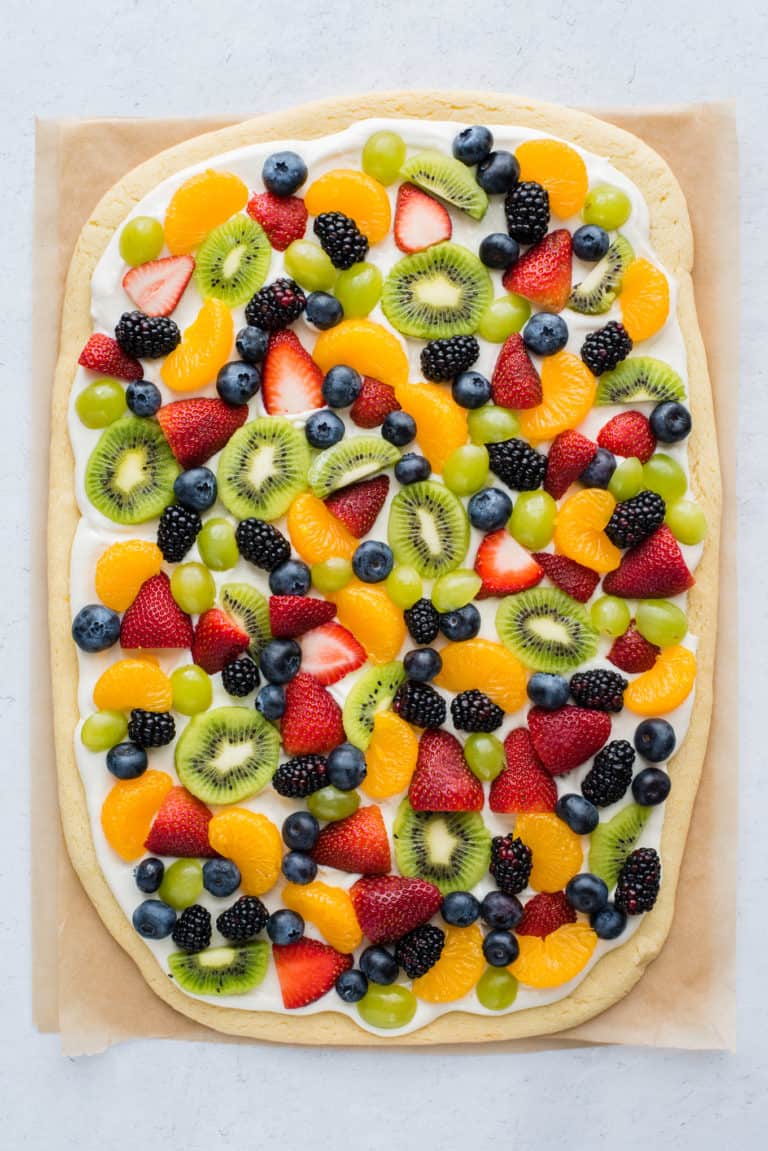 The Best Fruit Pizza Recipe The First Year