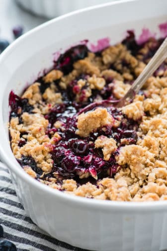 Blueberry Crisp with Oatmeal (with Expert Tips) - The First Year