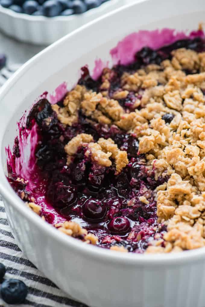 Blueberry Crisp with Oatmeal (with Expert Tips) - The First Year