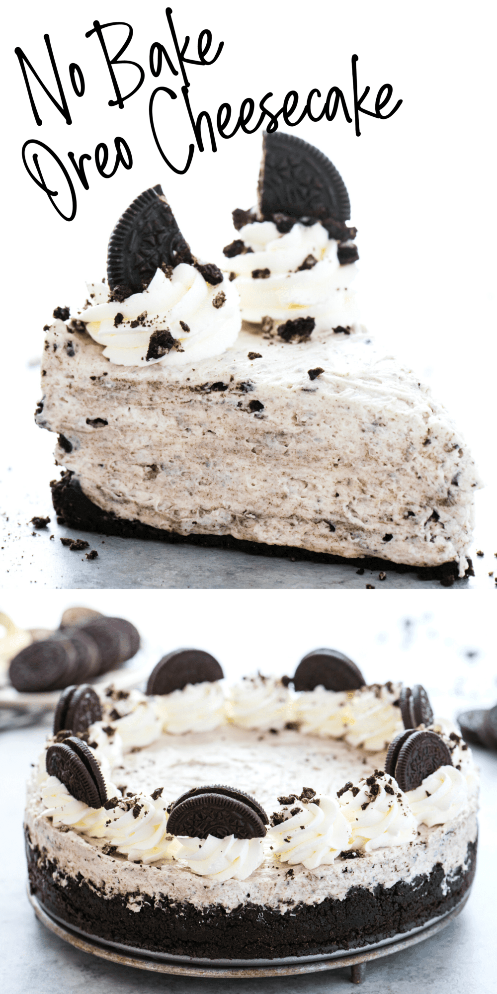 Oreo Cheesecake No Bake Recipe