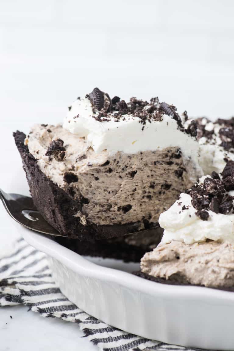 Oreo Pudding Pie - no bake pie recipe!