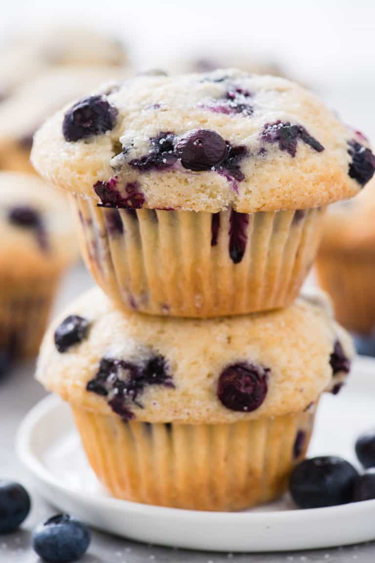 Gluten Free Blueberry Muffins - The First Year