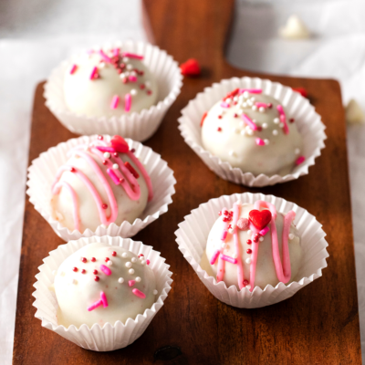 Red Velvet Cake Pops - The First Year