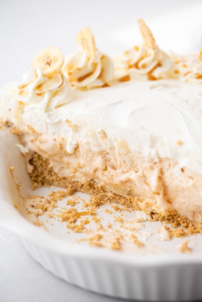 Bananas Foster Ice Cream Pie - The First Year