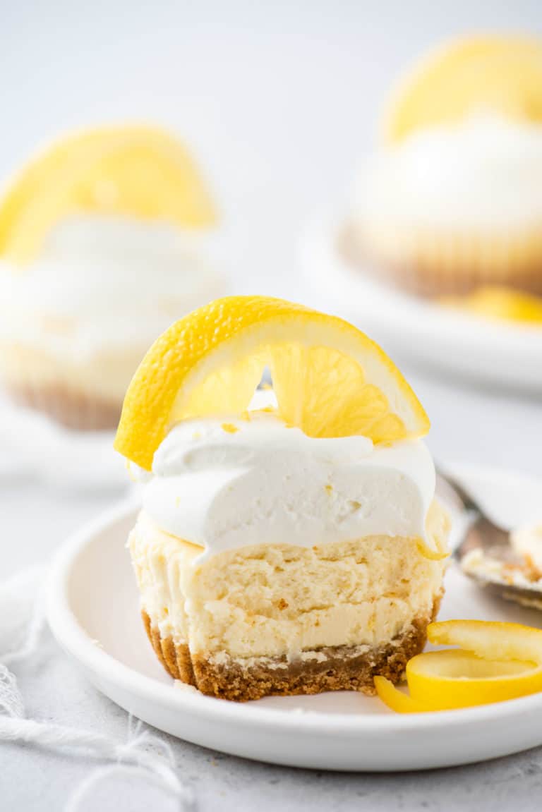 Mini Lemon Cheesecakes - The First Year