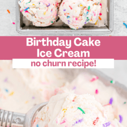 No-Churn Birthday Cake Ice Cream