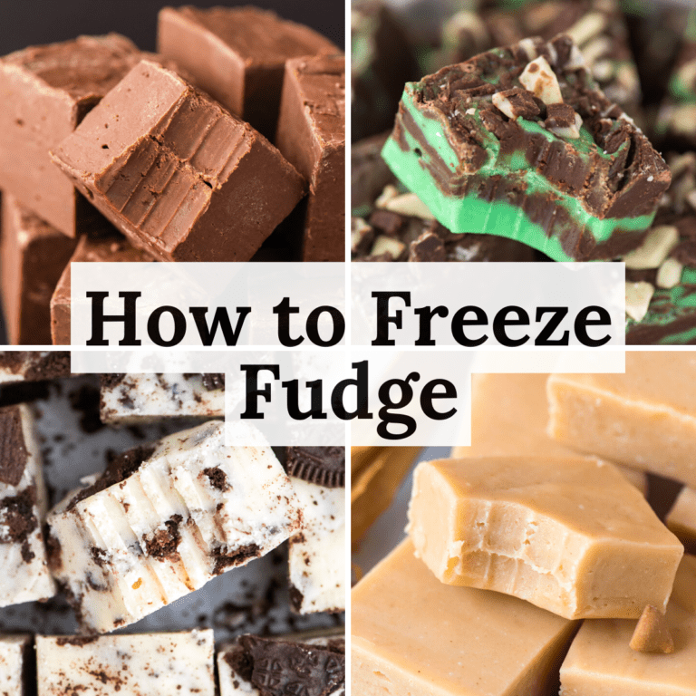 How to Store Fudge The First Year