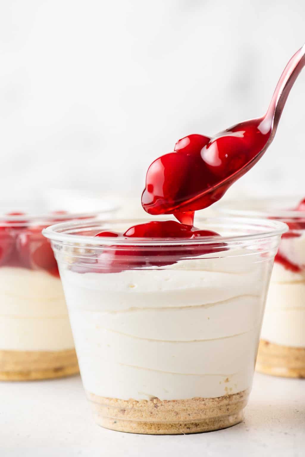 Easy No Bake Cheesecake In A Cup The First Year Blog