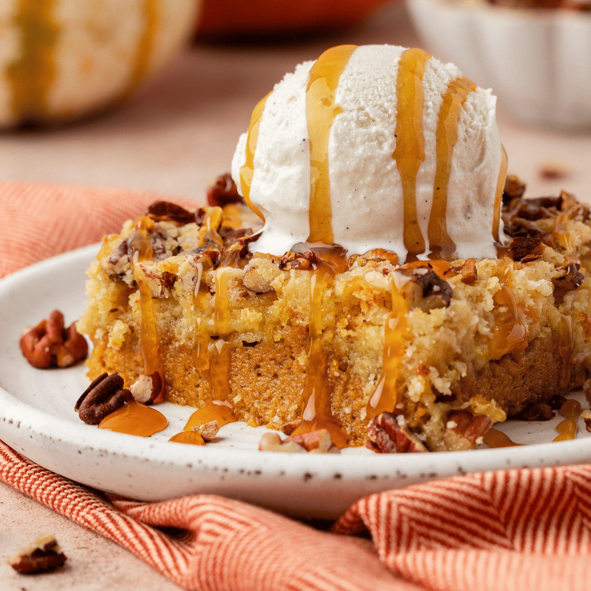 Pumpkin Dump Cake (Easy!)