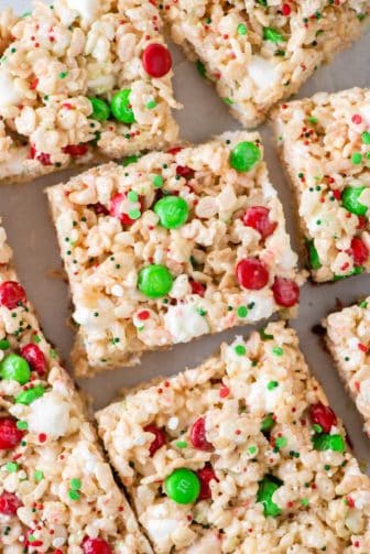 Christmas Rice Krispie Treats - The First Year Blog