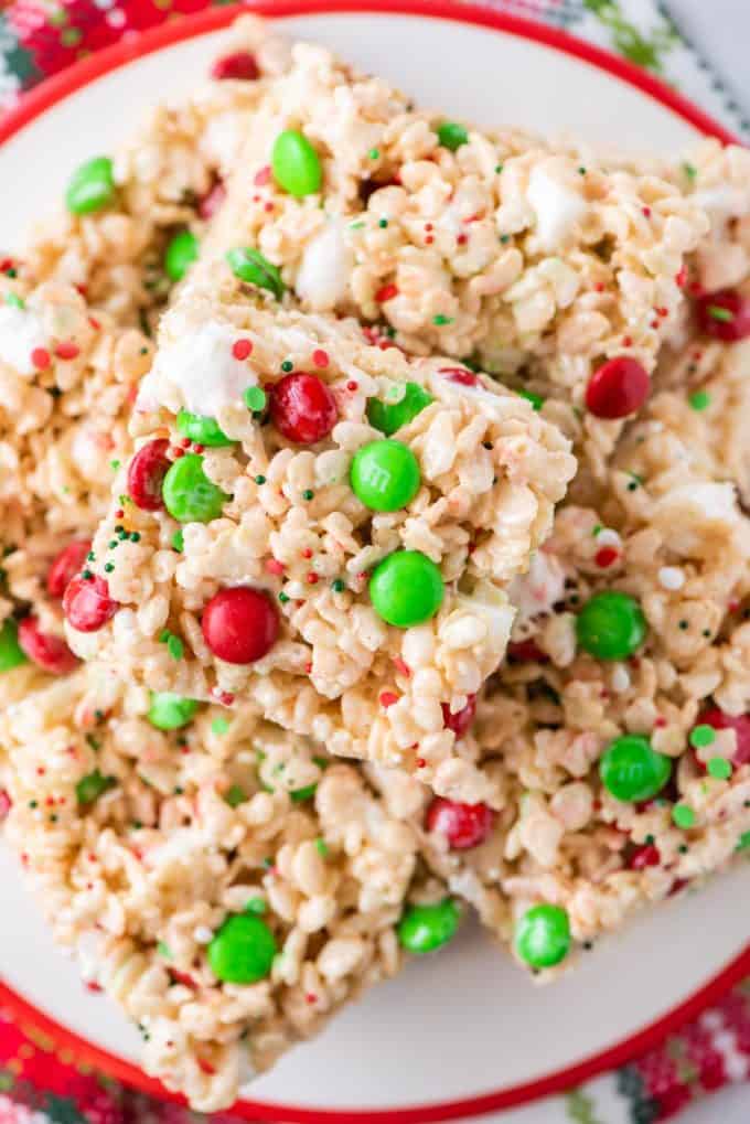 Christmas Rice Krispie Treats - The First Year Blog