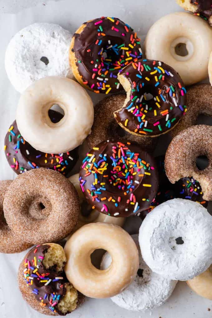 Gluten Free Donuts (4 Ways!) l The First Year