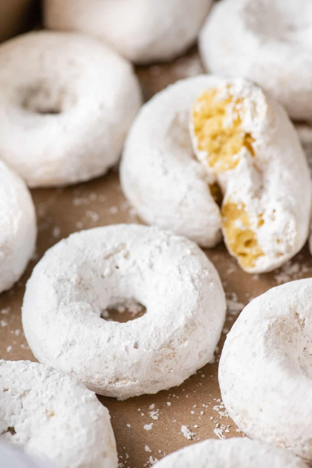 Powdered Sugar Donuts The First Year