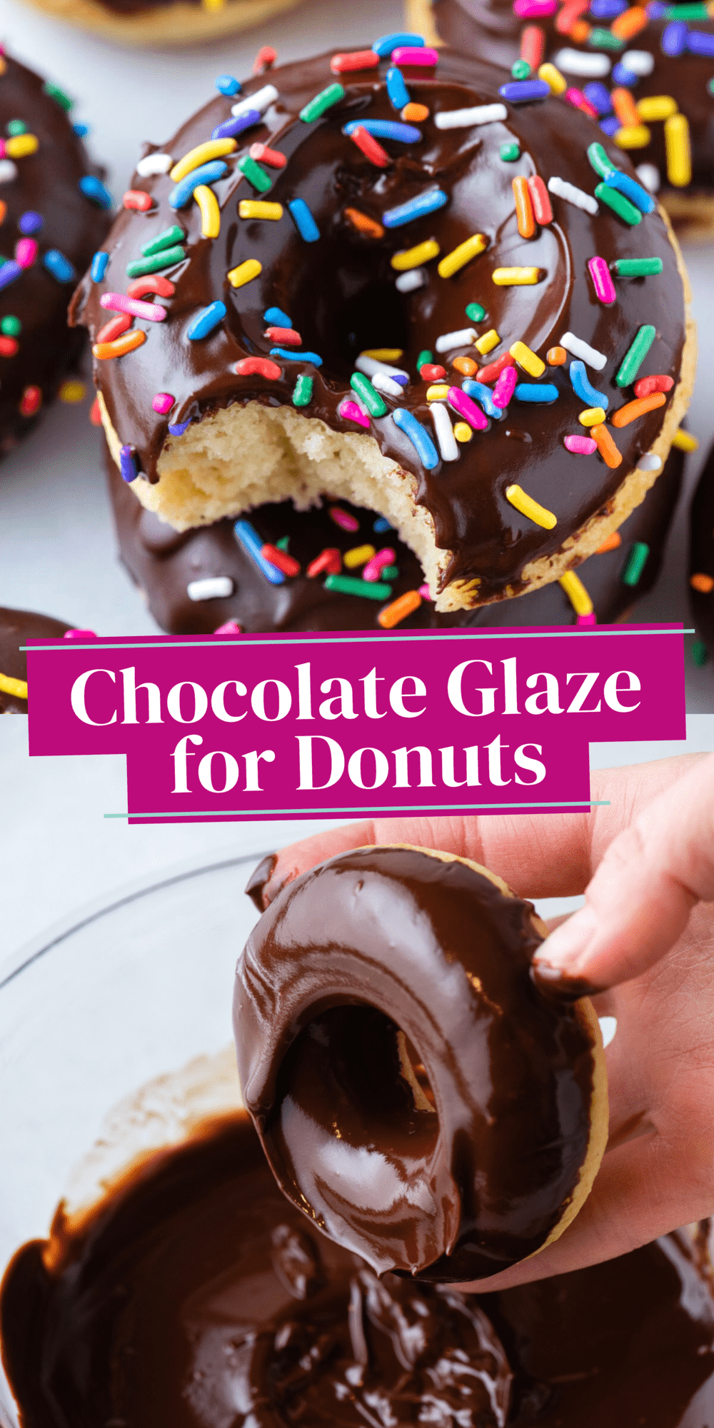 Chocolate Glaze for Donuts - The First Year