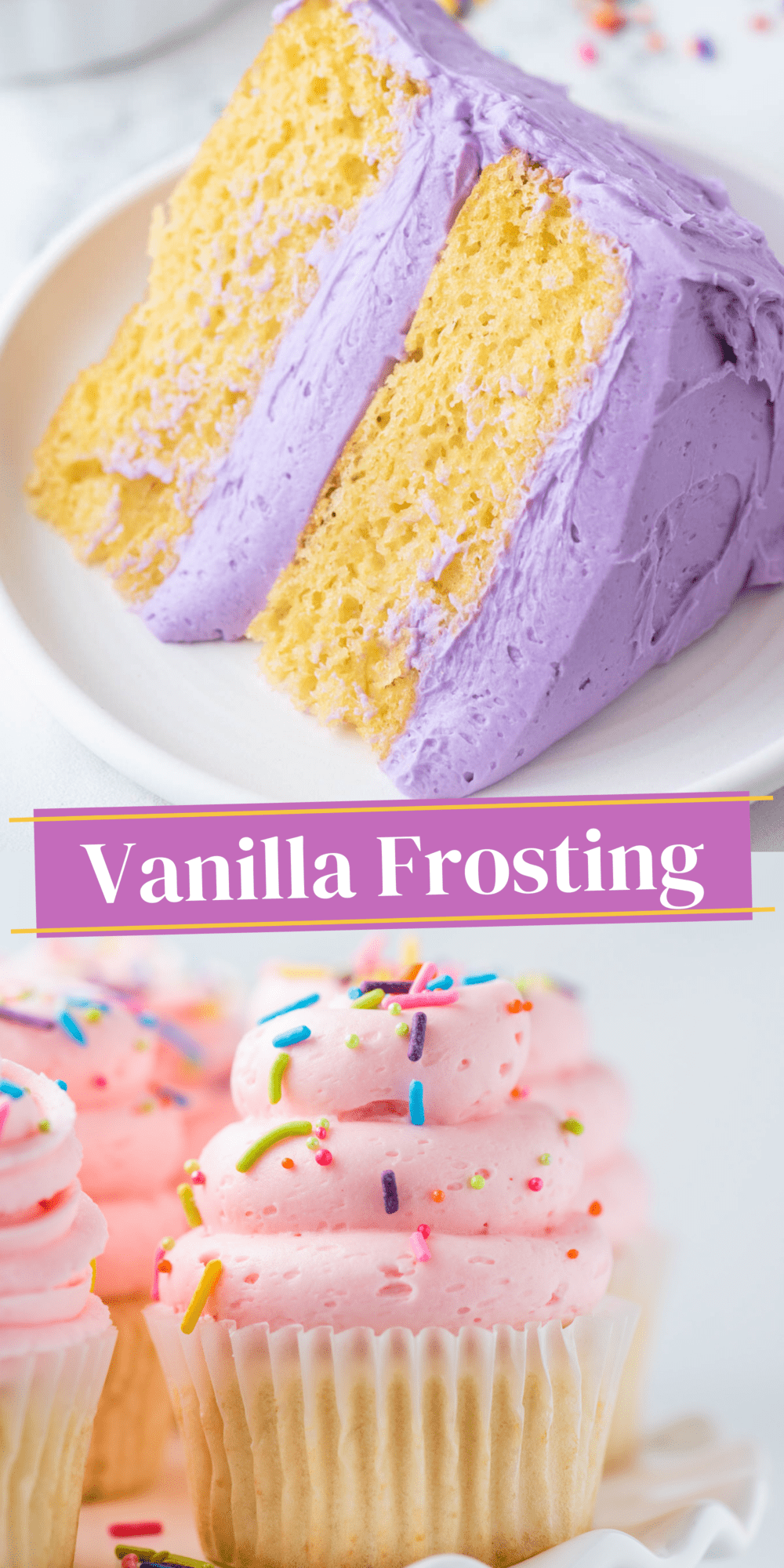 Vanilla Frosting (with Tips & Tricks) The First Year