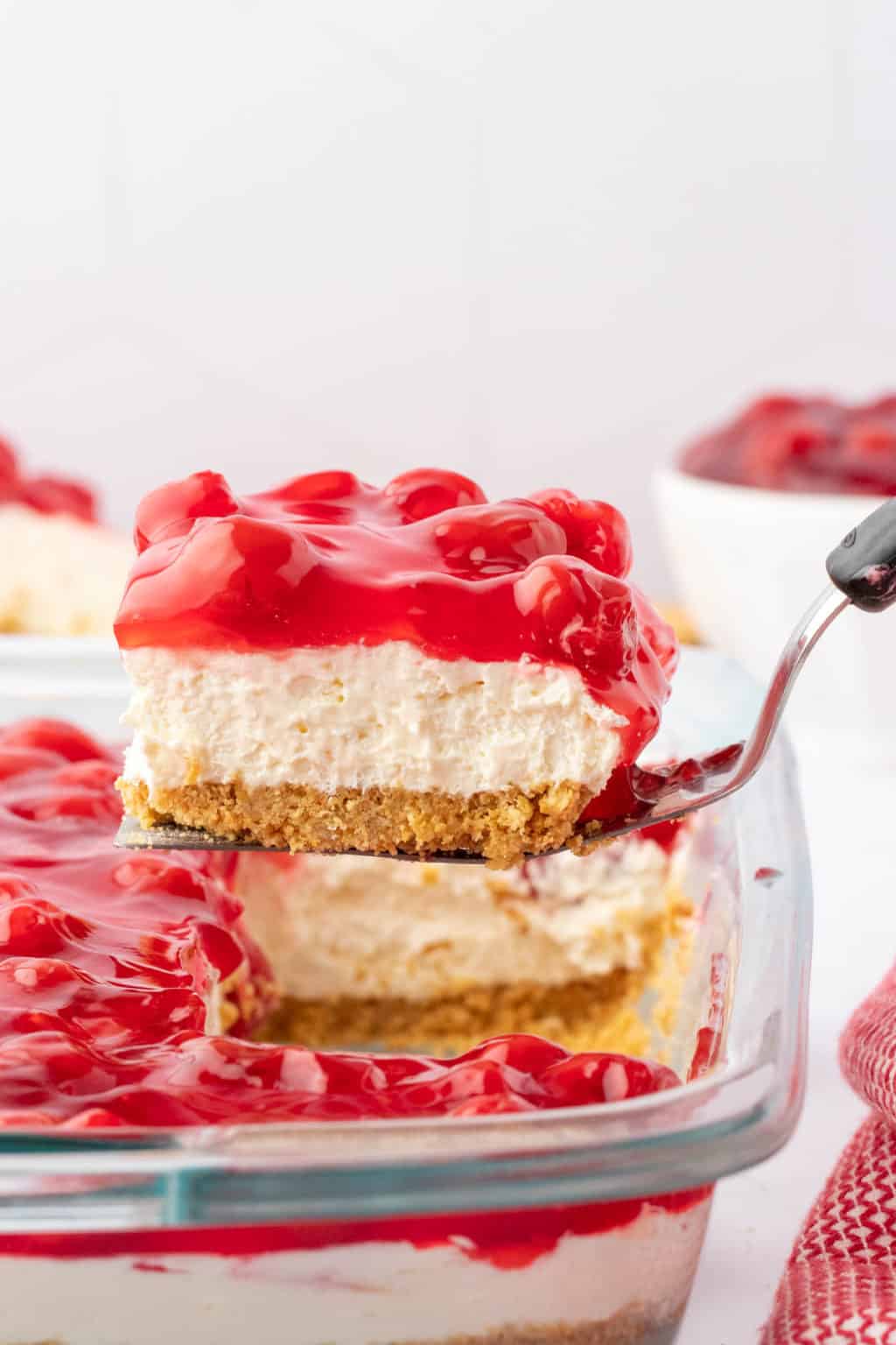 Easy 3 Layer Cherry Delight Dessert The First Year