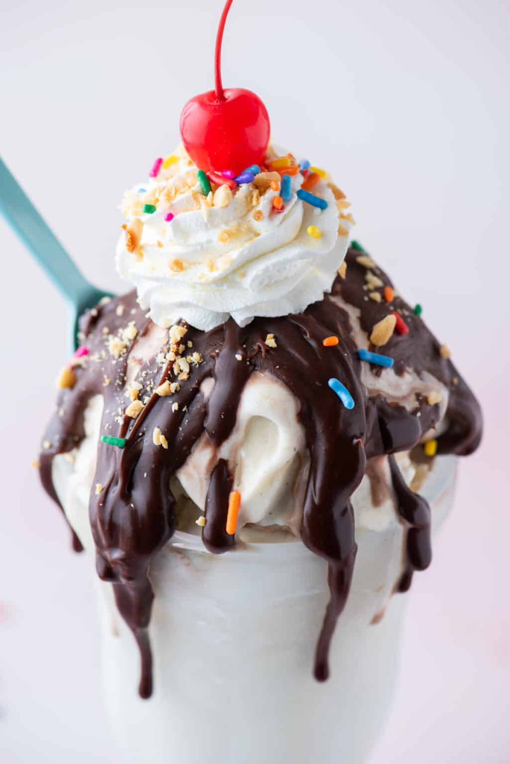 Homemade Hot Fudge Sundae The First Year