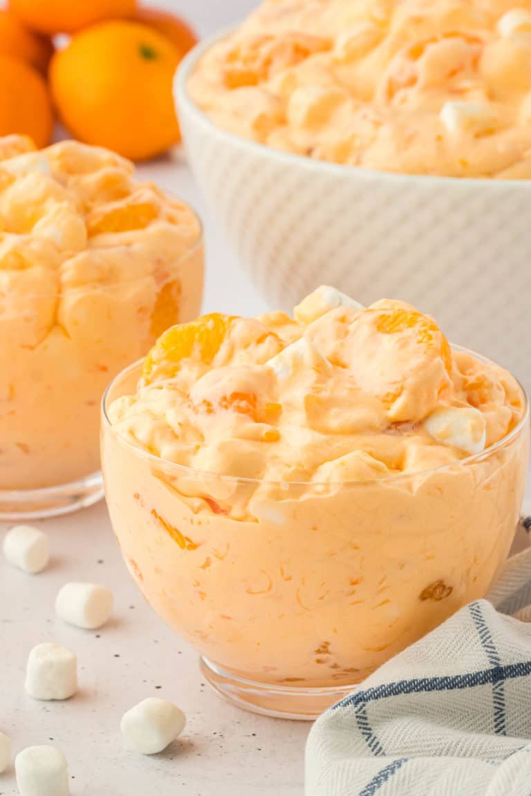 Party favorite orange fluff salad the first year