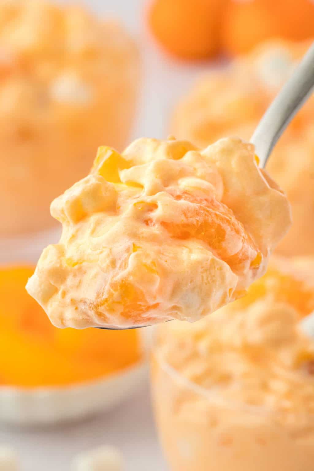Party Favorite Orange Fluff Salad - The First Year