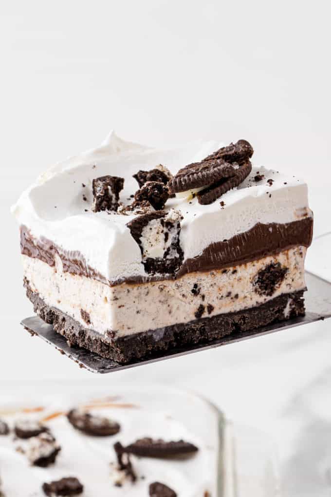 Easy Oreo Ice Cream Cake - The First Year