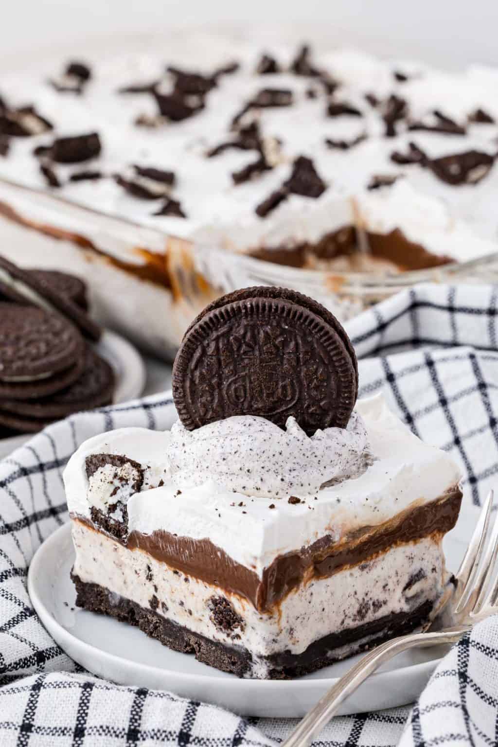 Easy Oreo Ice Cream Cake - The First Year