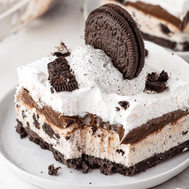 Easy Oreo Ice Cream Cake The First Year