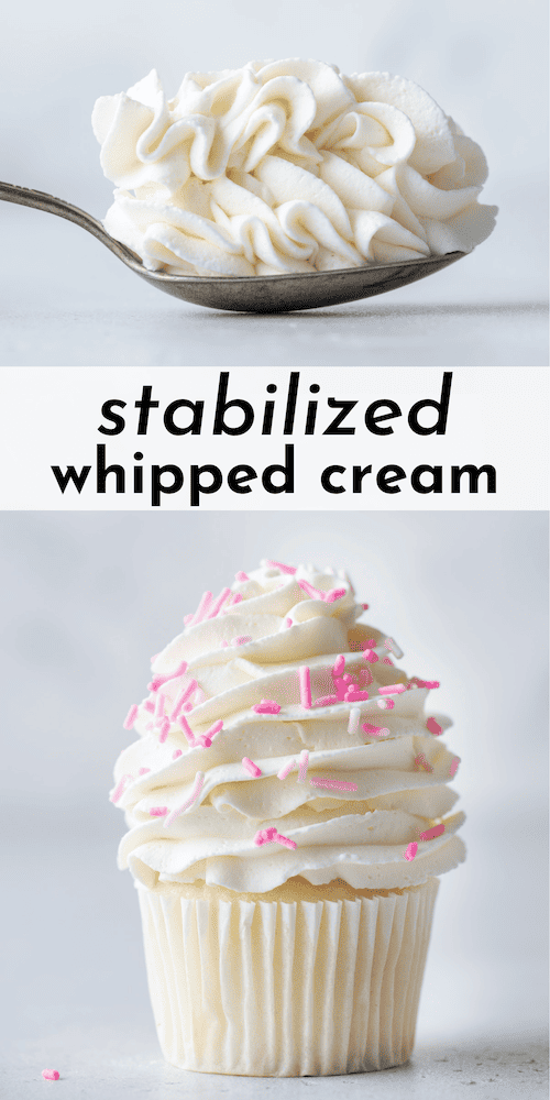 Easy Stabilized Whipped Cream Recipe The First Year