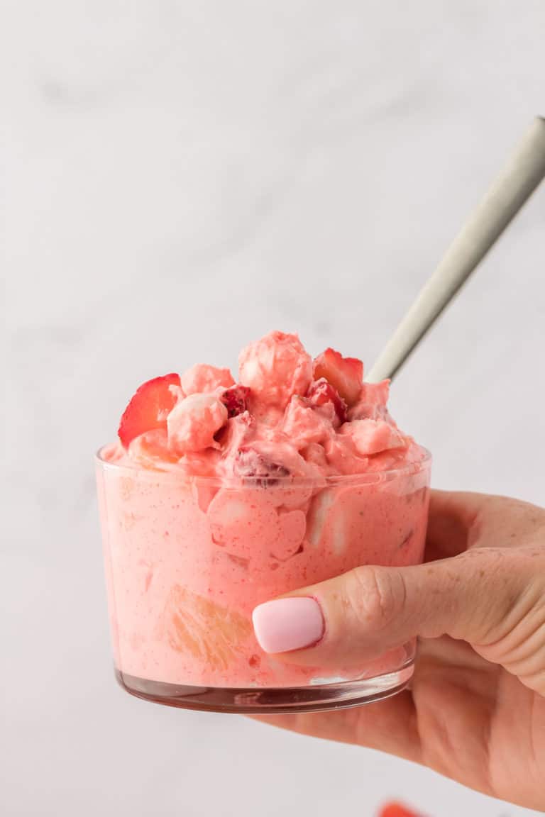 Strawberry Fluff Salad - The First Year