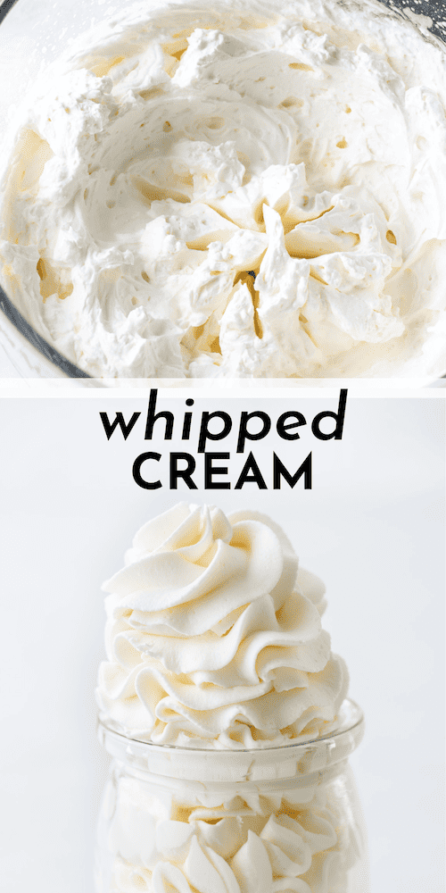 Easy Whipped Cream Recipe - The First Year - The First Year