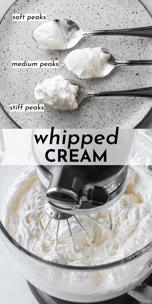 Easy Whipped Cream Recipe - The First Year - The First Year