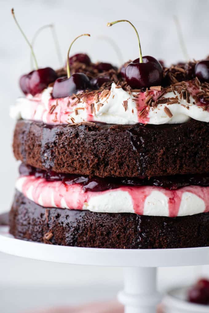 Traditional Black Forest Cake Recipe - The First Year